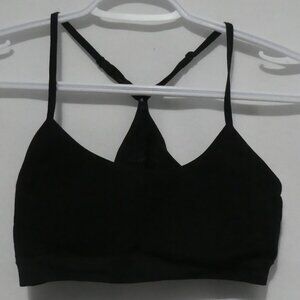 SEDUCTIONS | medium / large | Padded Black Sports Bra